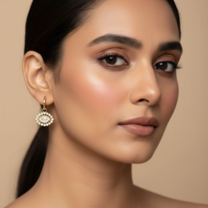 Crystal Eye Hoops