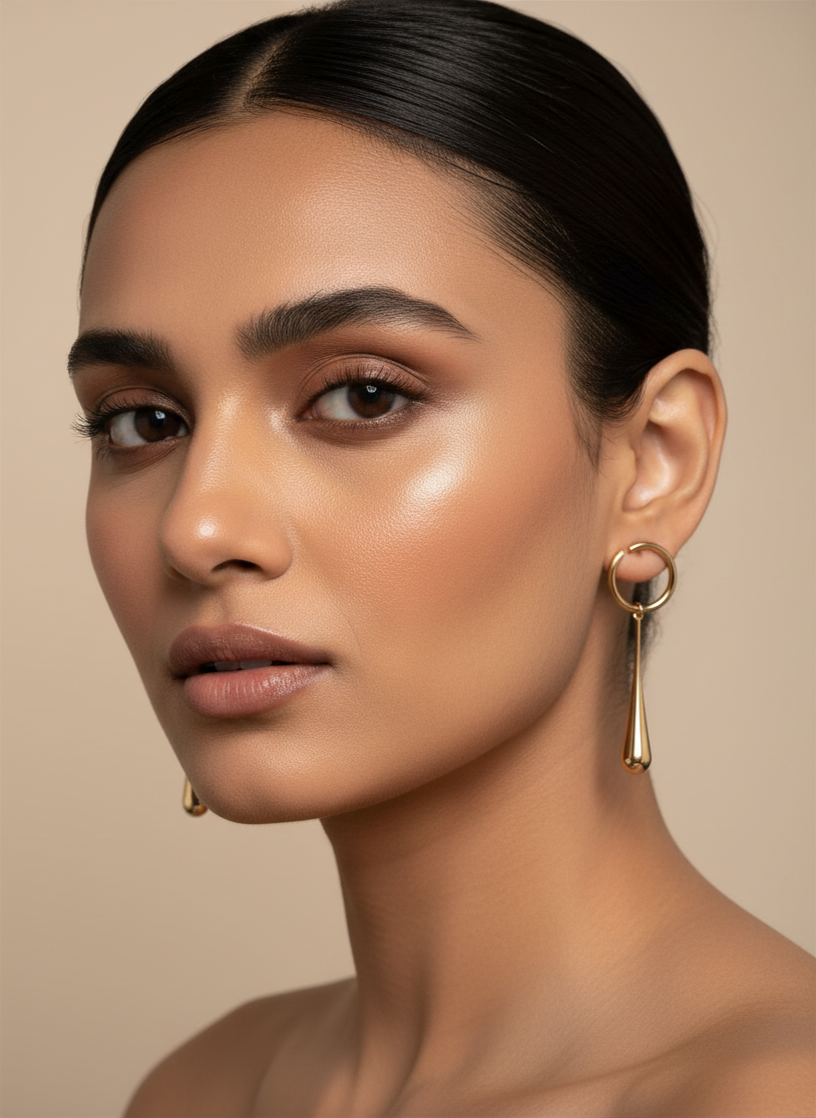 Golden Rain Earrings