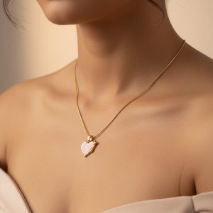 Eternal Pink Heart Pendant