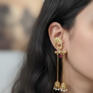 Mayura Pearl Jhumkas