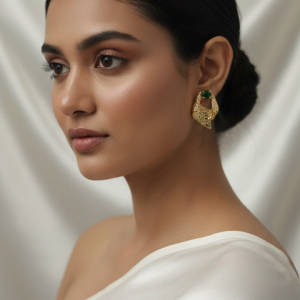 Meher Green Earrings