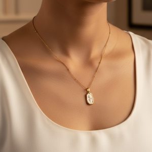 Moonlit Rose Pendant