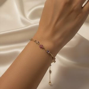 Tulip Bracelet - Floral Harmony